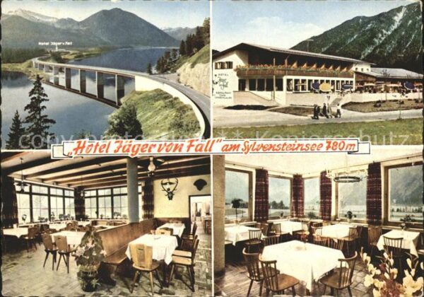 Fall am Sylvenstein Brücke Hotel Jäger von F