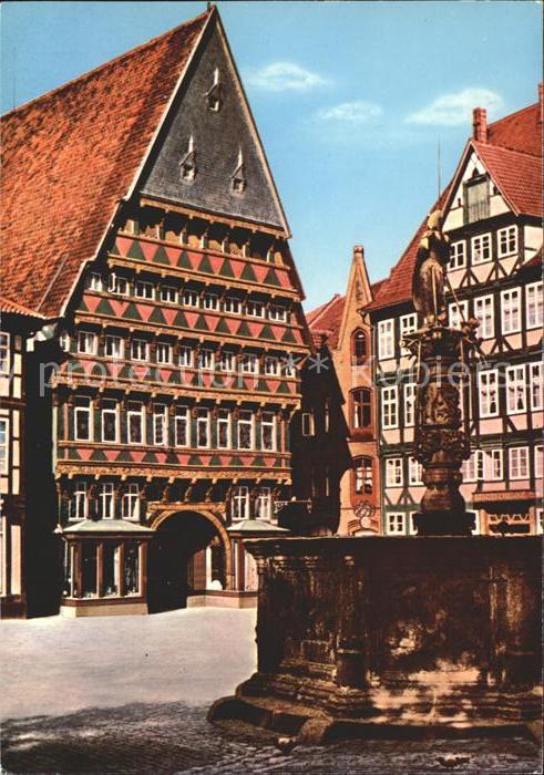 Hildesheim Knochenhauer Amtshaus am hist Marktplat