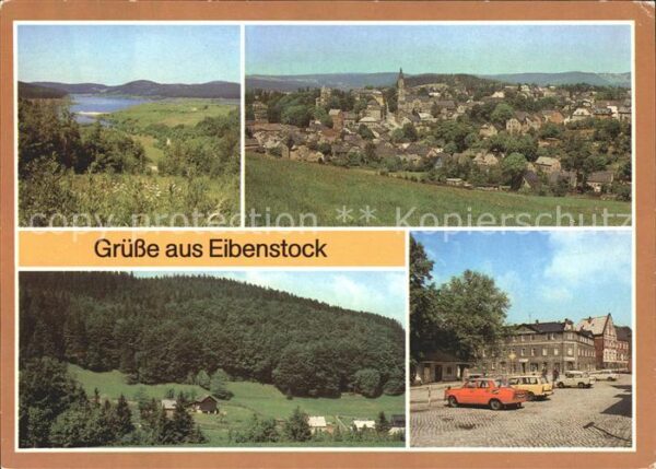Eibenstock Talsperre Gesamtansicht Dönitzgrund Kar