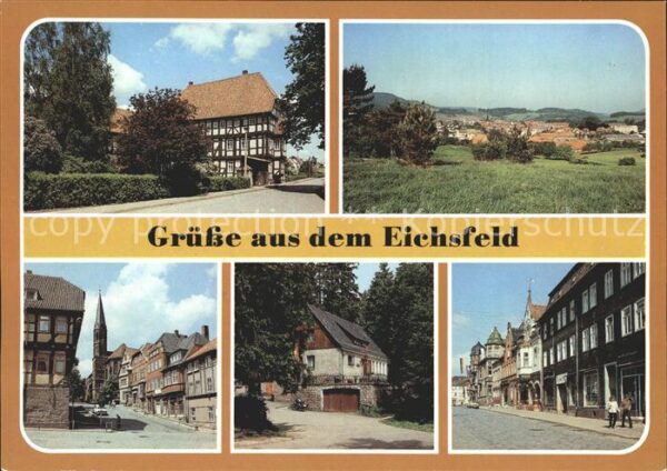 Eichsfeld Duderstadt Worbis Rathaus Uder Heilbad Heiligensta