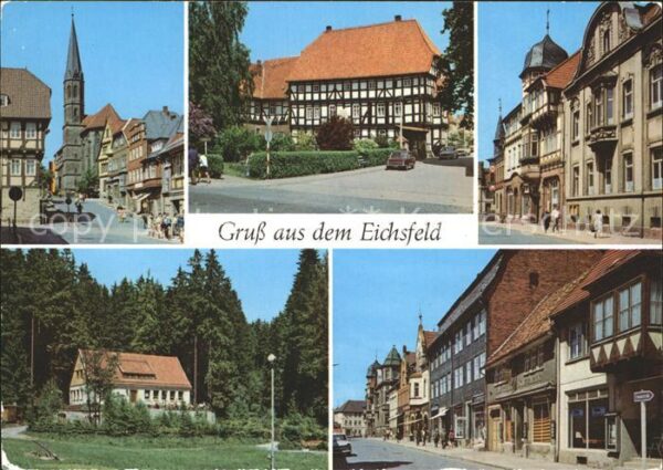 Eichsfeld Duderstadt Worbis Rathaus Uder Heilbad Heiligensta