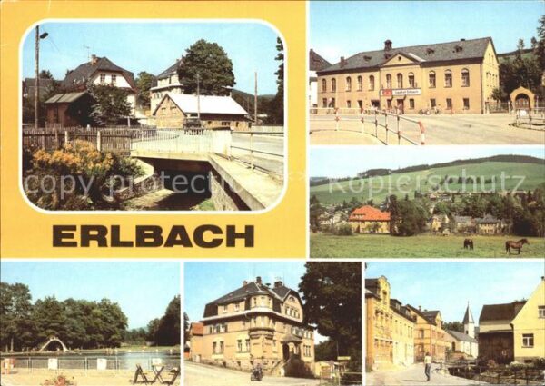 Erlbach Vogtland Am Schwarzbach Gasthof Erlbach Freibad