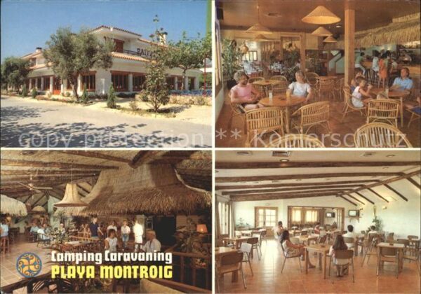 Playa Montroig Camping Caravaning Restauration Speises