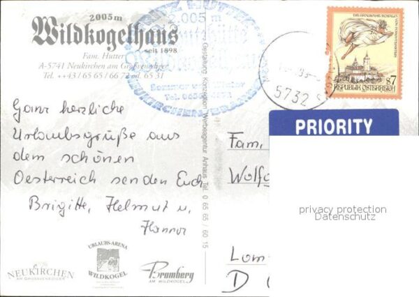 Neukirchen Grossvenediger Wildkogelhaus Gaststube Bergwanderer – Bild 2