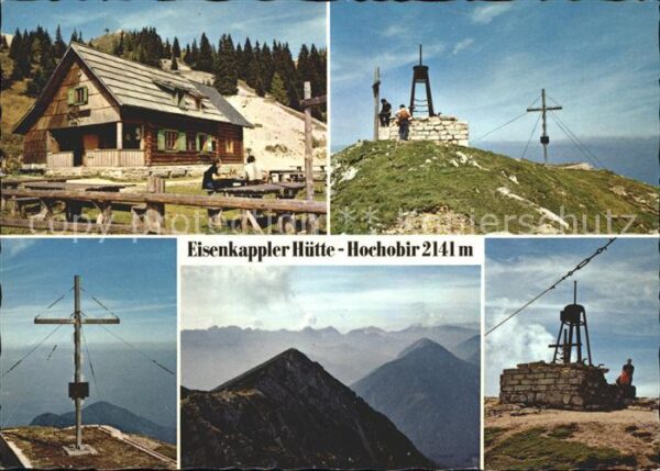 Eisenkappel-Vellach Eisenkappler Hütte mit Hochobir Südkärn