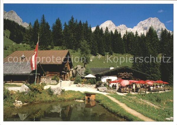 Filzmoos Unterhof Alm Terrasse