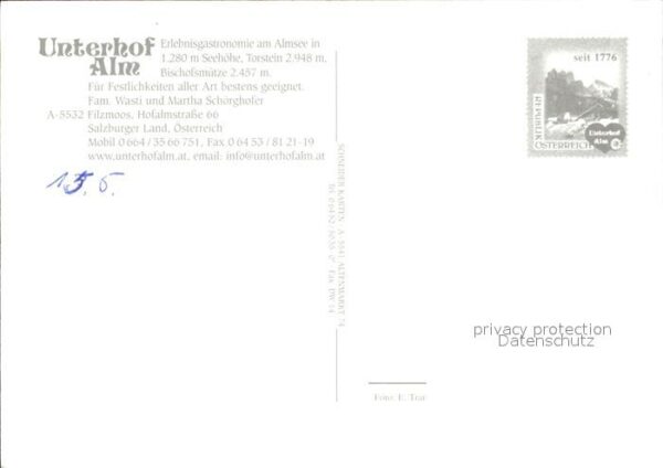 Filzmoos Unterhof Alm Terrasse – Bild 2