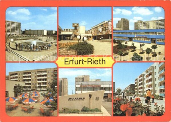 Rieth Erfurt Brunnen Zentrum Ambulatorium Cafe Berol