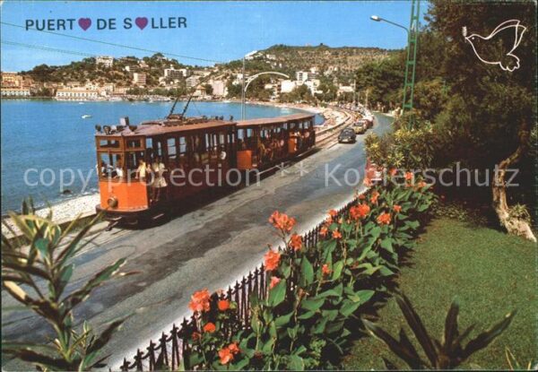 Mallorca Puerto de Soller Strassenbahn