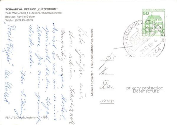 Luetzenhardt Schwarzwälder Hof Kurzentrum Gastraum H – Bild 2