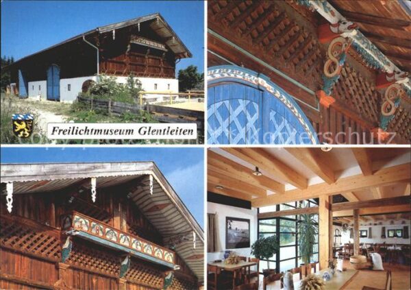 Grossweil Freilichtmuseum Glentleiten Teilansicht