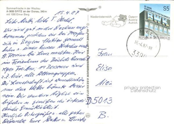 Spitz Donau Fliegeraufnahme mit 1000 Eimer Berg – Bild 2