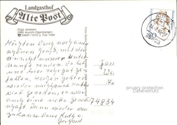 Ogenbargen Landgasthof Alte Post – Bild 2