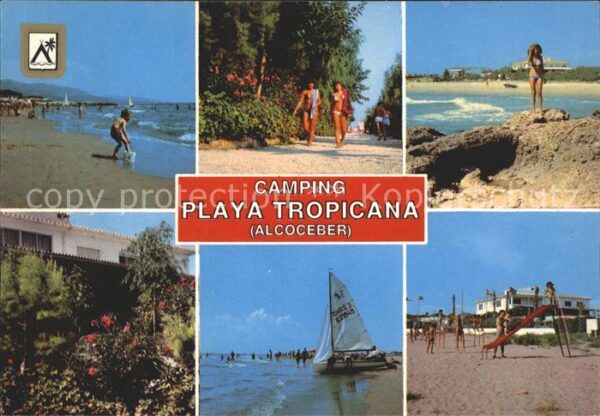 Alcoceber Alcossebre Camping Playa Tropicana Strandpartien P