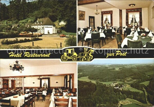 Altenberg Rheinland Hotel Restaurant zur Post Gasträume Pan