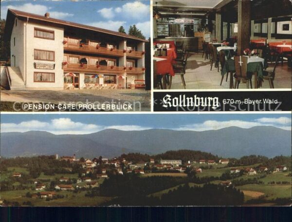 Kollnburg Cafe Pension Pröllerblick Gaststube Pan