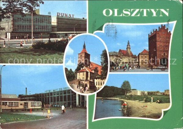 Olsztyn Allenstein Powszechny Dom Towarowy Katedra Wysoka