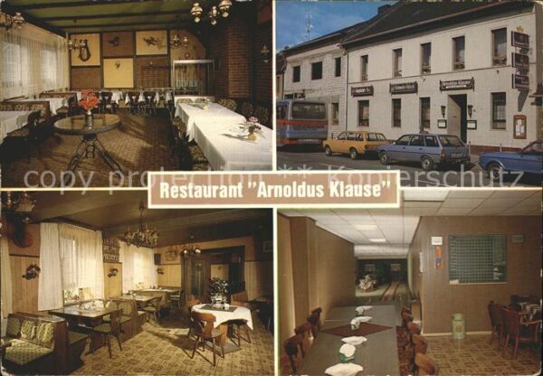 Arnoldsweiler Restaurant Arnoldus Klause Gasträume Ke