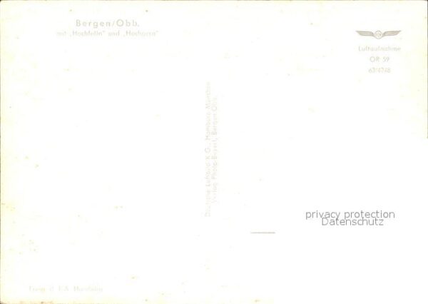 Bergen Chiemgau Fliegeraufnahme – Bild 2