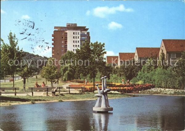 Eisenhuettenstadt Diehloer Strasse Teich