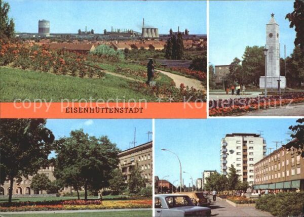 Eisenhuettenstadt Am Rosenhügel Platz der DSF Pawlowallee