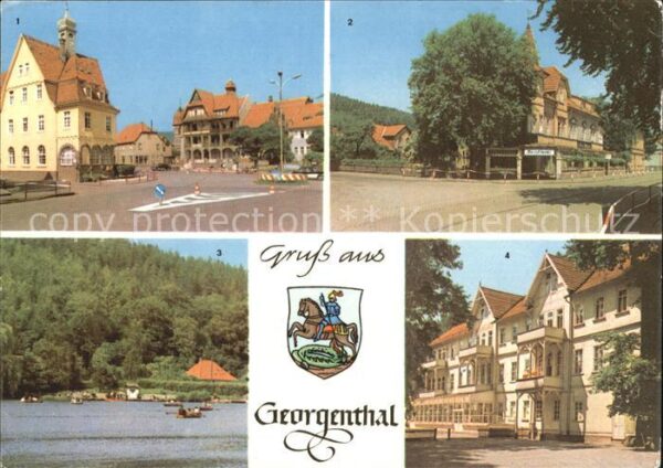 Georgenthal FDGB Heim Clara Zetkin Cafe Adler Am Ha