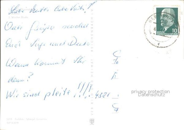 Greifswald Mecklenburg Vorpommern Platz der Freundschaft Rathaus Wiecker – Bild 2