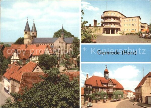 Gernrode Harz Spittelplatz FDGB Erholungsheim Fritz H