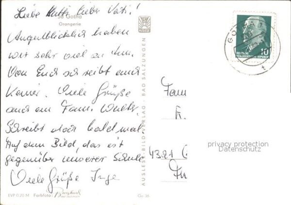 Gotha Thueringen Orangerie – Bild 2