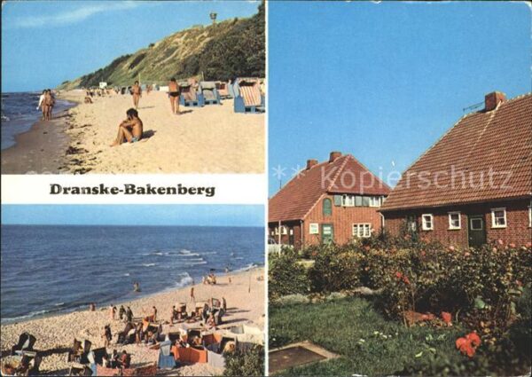 Bakenberg Strandpartien Wohnhäuser