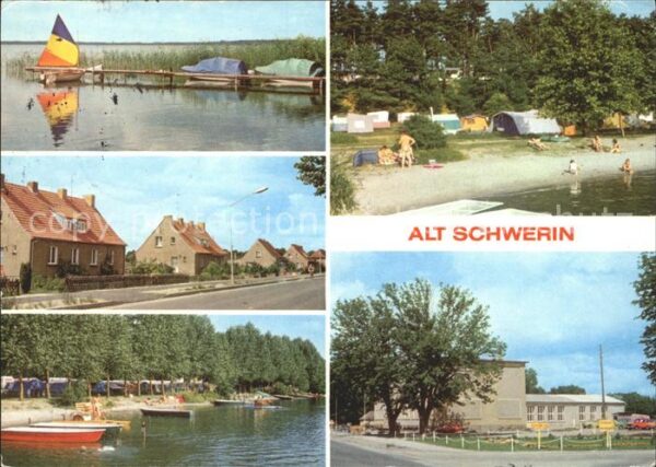 Alt Schwerin Am Plauer See Dorfstrasse Bootsanlegest