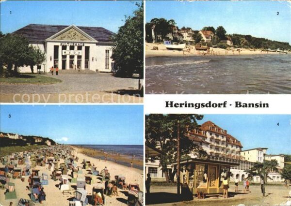 Heringsdorf Ostseebad Usedom Kulturhaus FDGB Heim Solidarität Bansin