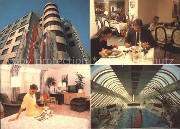 Wien Ramada Hotel Zimmer Gastraum Hallenbad
