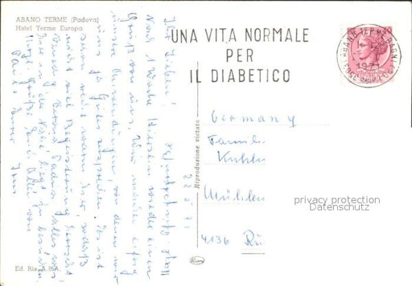 Abano Terme Hotel Terme Europa – Bild 2