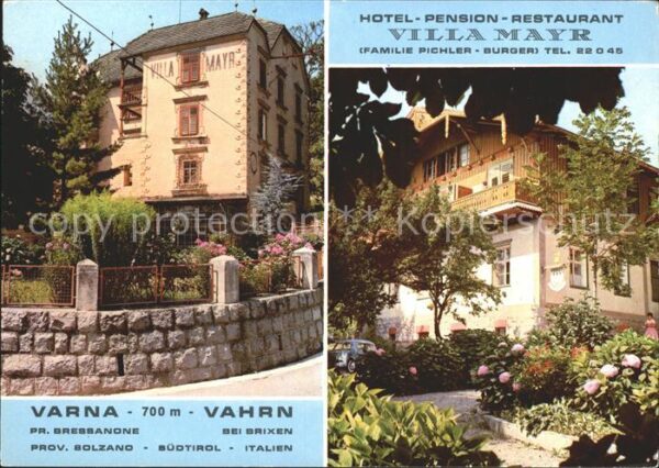 Vahrn Hotel Pension Villa Mayr