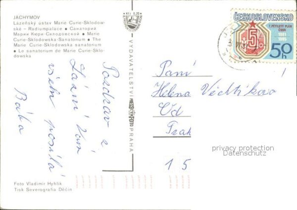 Jachymov Lazensky ustav Marie Curie Sklodowske R – Bild 2