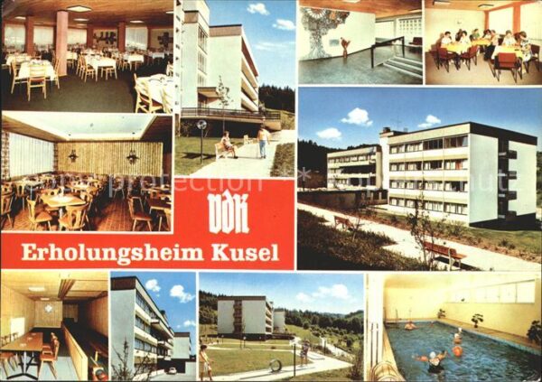Kusel VdK Erholungsheim Kusel Speisesaal Aufe