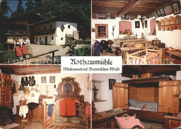 Tittling Museumsdorf Bayerischer Wald Rothaumühl