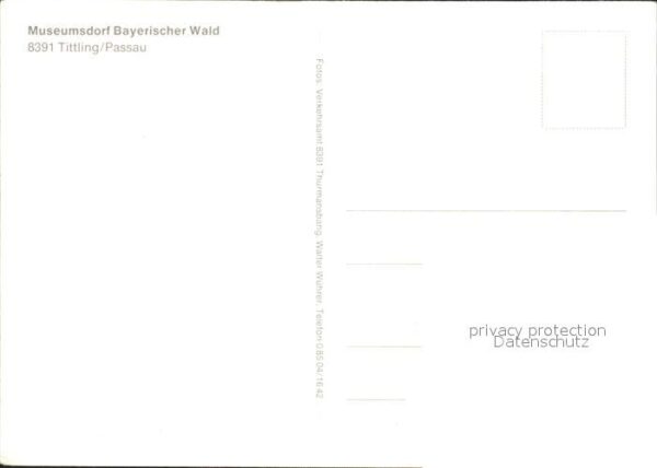 Tittling Museumsdorf Bayerischer Wald Rothaumühl – Bild 2