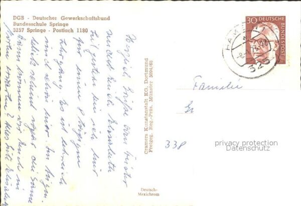 Springe Deister Fliegeraufnahme DGB Bundesschule Spring – Bild 2