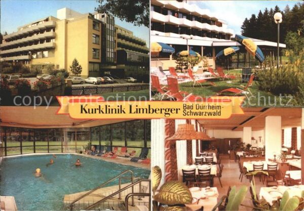 Bad Duerrheim Kurklinik Limberger Hallenbad Speisesaa