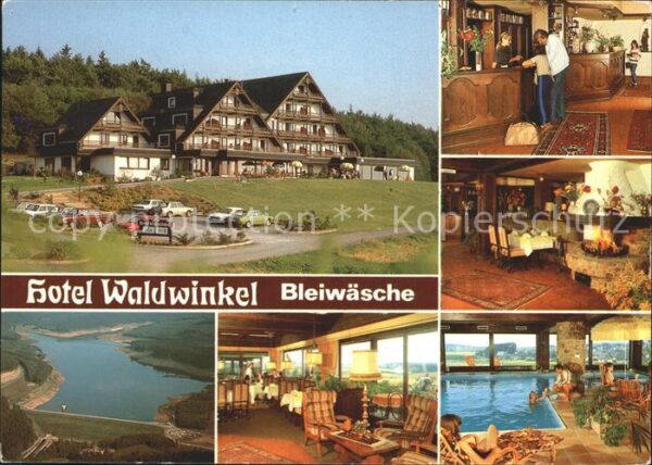 Bleiwaesche Hotel Waldwinkel Rezeption Gasträume Ha