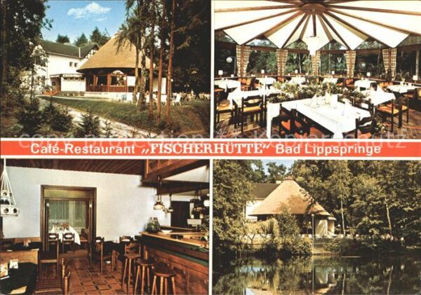 Bad Lippspringe Cafe Restaurant Fischerhütte Gastraum B