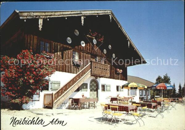 Piding Berggaststätte Neubichler Alm Freiterra
