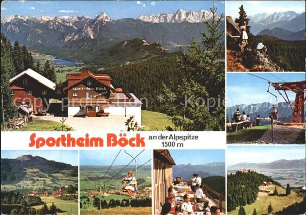 Nesselwang Sportheim Böck an der Alpspitze