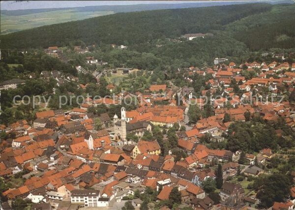 Bad Gandersheim Fliegeraufnahme