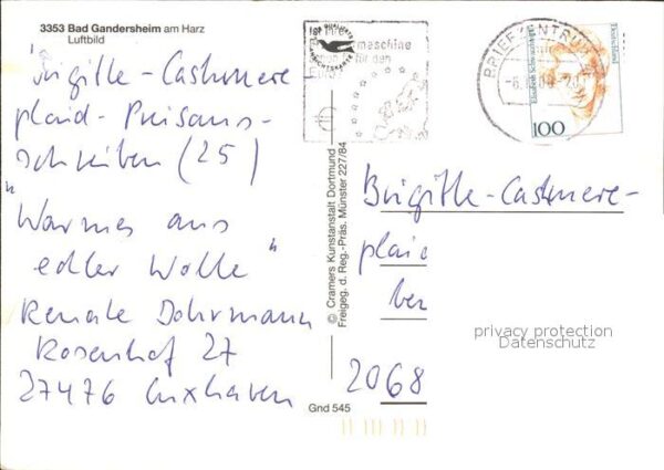 Bad Gandersheim Fliegeraufnahme – Bild 2