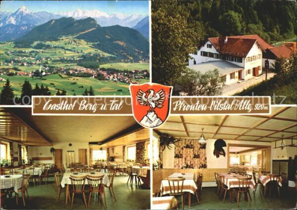 Pfronten Panorama Gasthof Berg und Tal Gasträume