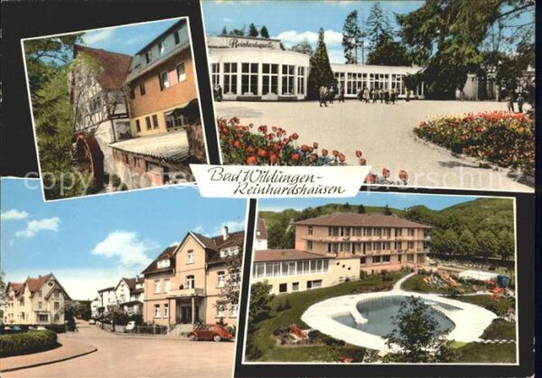 Bad Wildungen Kurheim Alte Mühle Wandelhalle Kursanat
