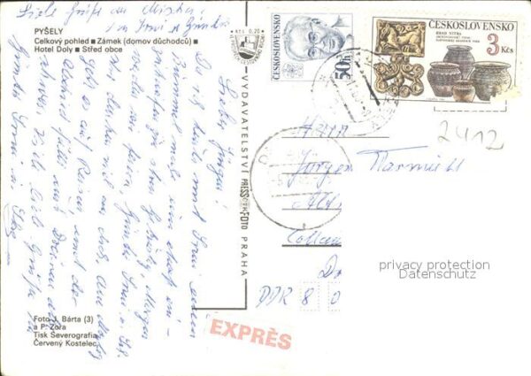 Pysely Pysel Celkovy pohled Zamek Hotel Doly Stred o – Bild 2